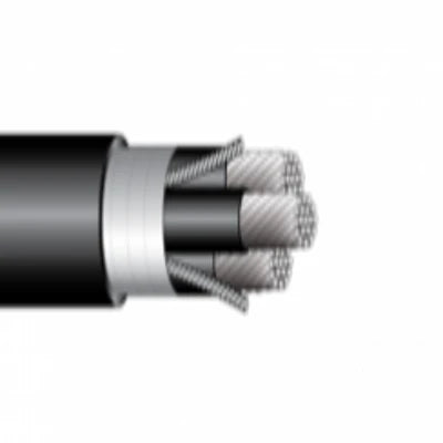 1/0-3C w/ 3 #4 Grounds Shielded VFD Cable