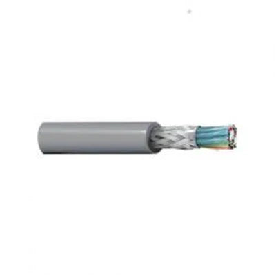 Belden 8170 24 AWG 10 Pair Low Cap Foil/Braid Shield Computer Cable, 100ft Spools