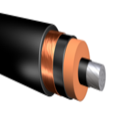 2/0 Aluminum MV-105, 15kV, EPR/PVC Power Cable w/ Copper Tape Shield