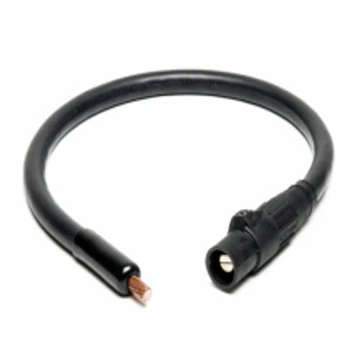 4/0 1C Type W Power Cable Pigtail w/ Female Cam-Lok and Bare End, 3ft Pigtail