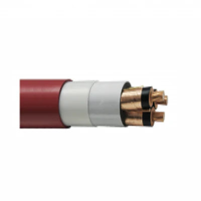 Prysmian Airguard Cable, 2 AWG 3 Conductor Type MV-105, 15kV, 133%, Medium Voltage Cable