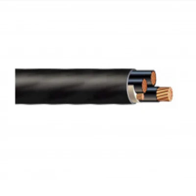 2-3C MV-105, w/ Ground, 5kV/8kV, EPR/PVC Power Cable w/ Copper Tape Shield, 133%/100% Insulation Level