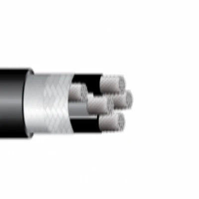 4-4C VFD Cable, Foil + Braid Shield, w/ 4 #10's
