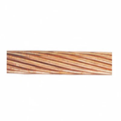 1 AWG Soft Drawn, Stranded, Bare Copper Wire