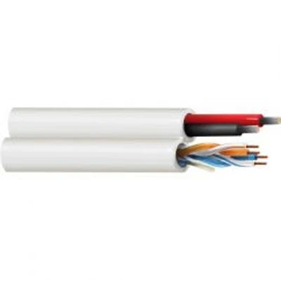 Belden 5284US, Cat5e, 24 AWG, 2PR, CCTV and PTZ, Siamese Riser Cable