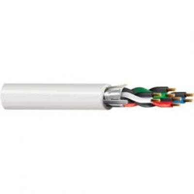 Belden 6443FE 20 AWG 4 Pair, Overall Shielded Plenum, Security and Audio Cable