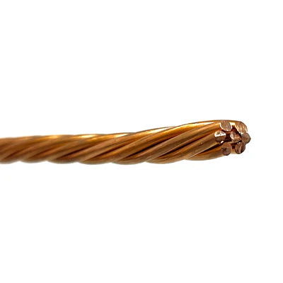 4 AWG Soft Drawn, Stranded, Bare Copper Wire